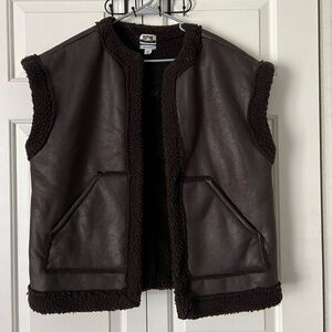 Future Collective Brown Sherpa Jacket